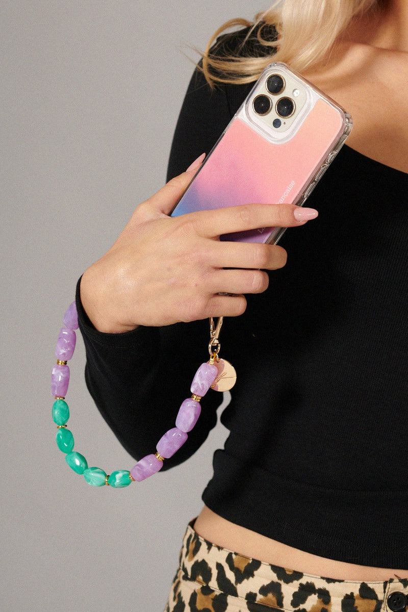 Bijoux Collier Talia Violet 40 Cm