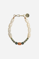 Bijoux Collier Dolly Blanc 40 Cm