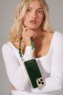 Bijoux Collier Dona Vert 40 Cm