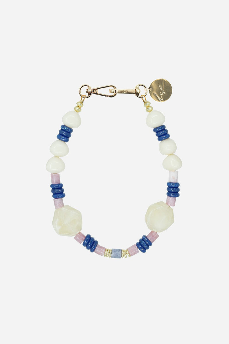 Bijoux Collier Oceane Bleu 40 Cm