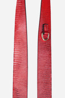 Chaine Longue Ida Rouge 120 Cm