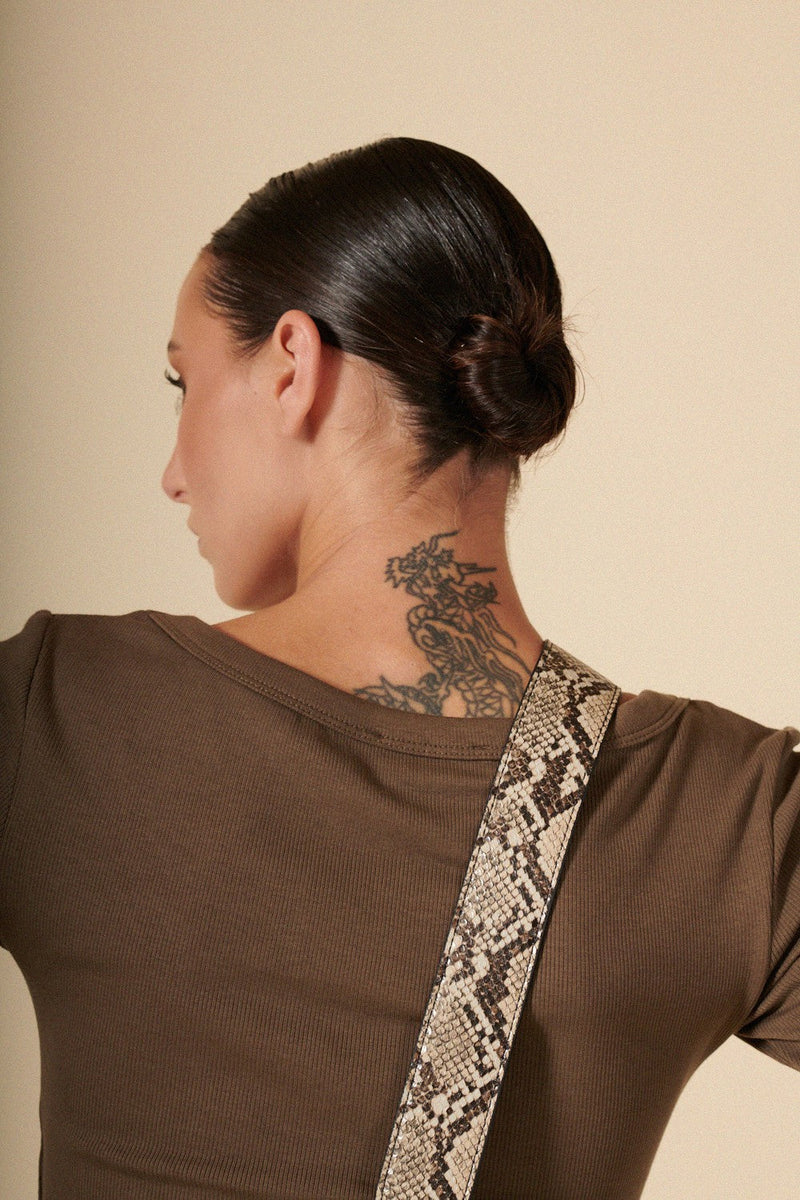 Chaine Longue Nora Python 120 Cm