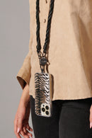 Chaine Longue Joe Noir 120 Cm