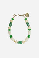 Bijoux Collier Soha Vert 40 Cm
