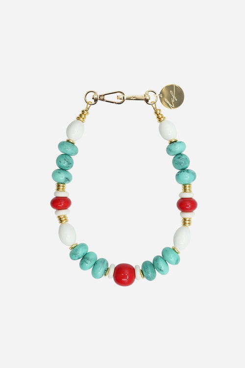 Bijoux Collier Siena Bleu 40 Cm