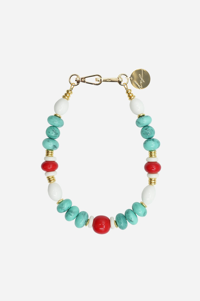 Bijoux Collier Siena Bleu 40 Cm