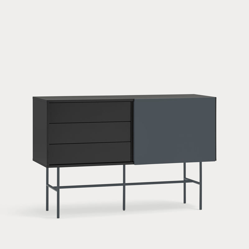 Nube - Placard - Noir & Gris Anthracite