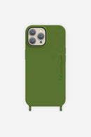 Coque Anneaux Soft Touch Vert