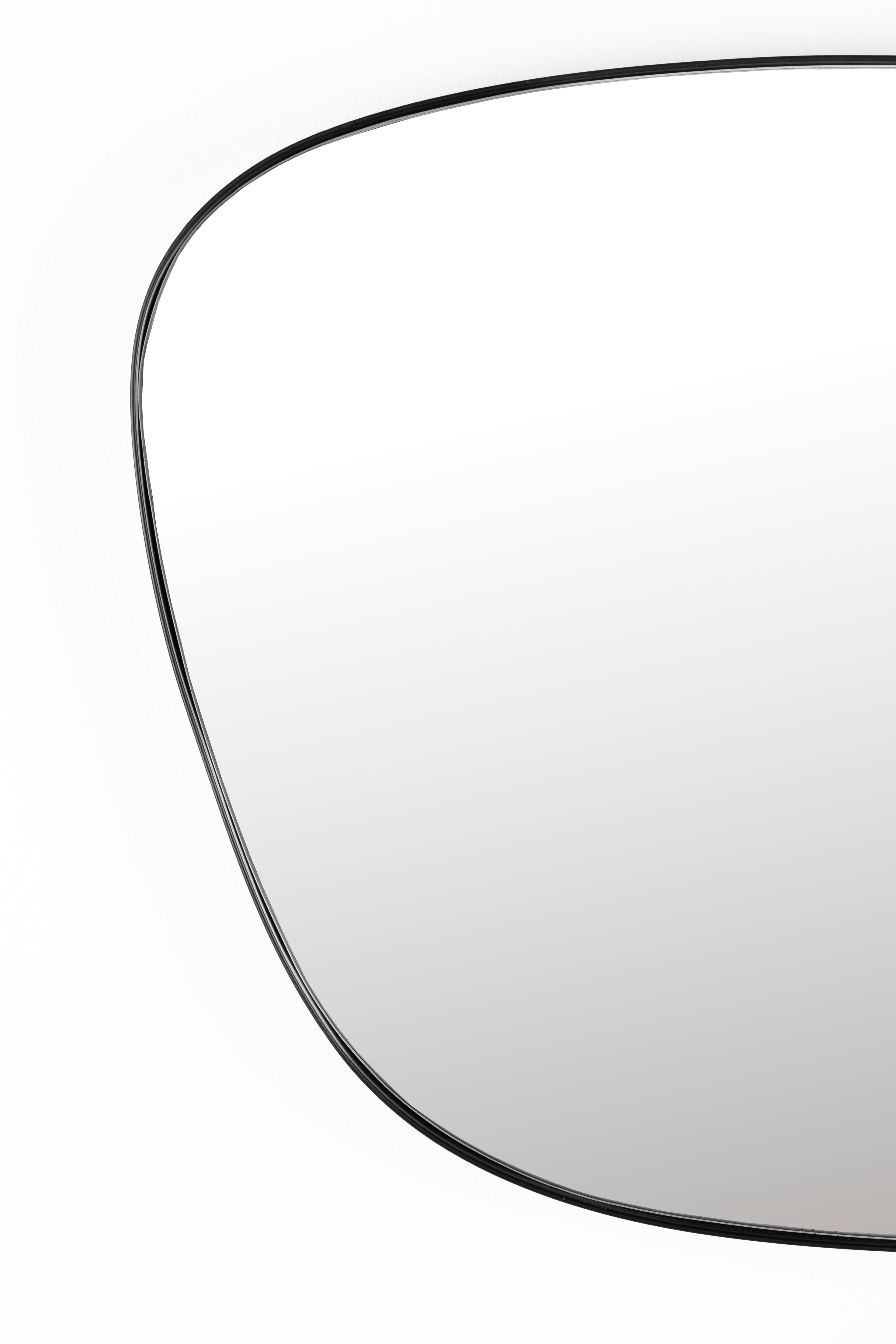 Lina - Mirror - Metal - Black