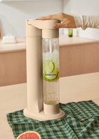 Soda Maker Studio - Machine À Eau Gazeuse + Bouteille 1L - Sable