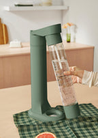 Soda Maker Studio - Machine À Eau Gazeuse + Bouteille 1L - Vert Sauge