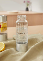 Double Bottle (500ml+350ml) for Soda Maker Studio - Silver
