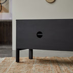 Thaki Black - Meuble Tv - Pin - Noir