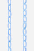 Chaine Longue Zoe Bleu 120 Cm