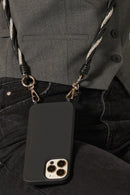 Chaine Longue Joe Noir 120 Cm