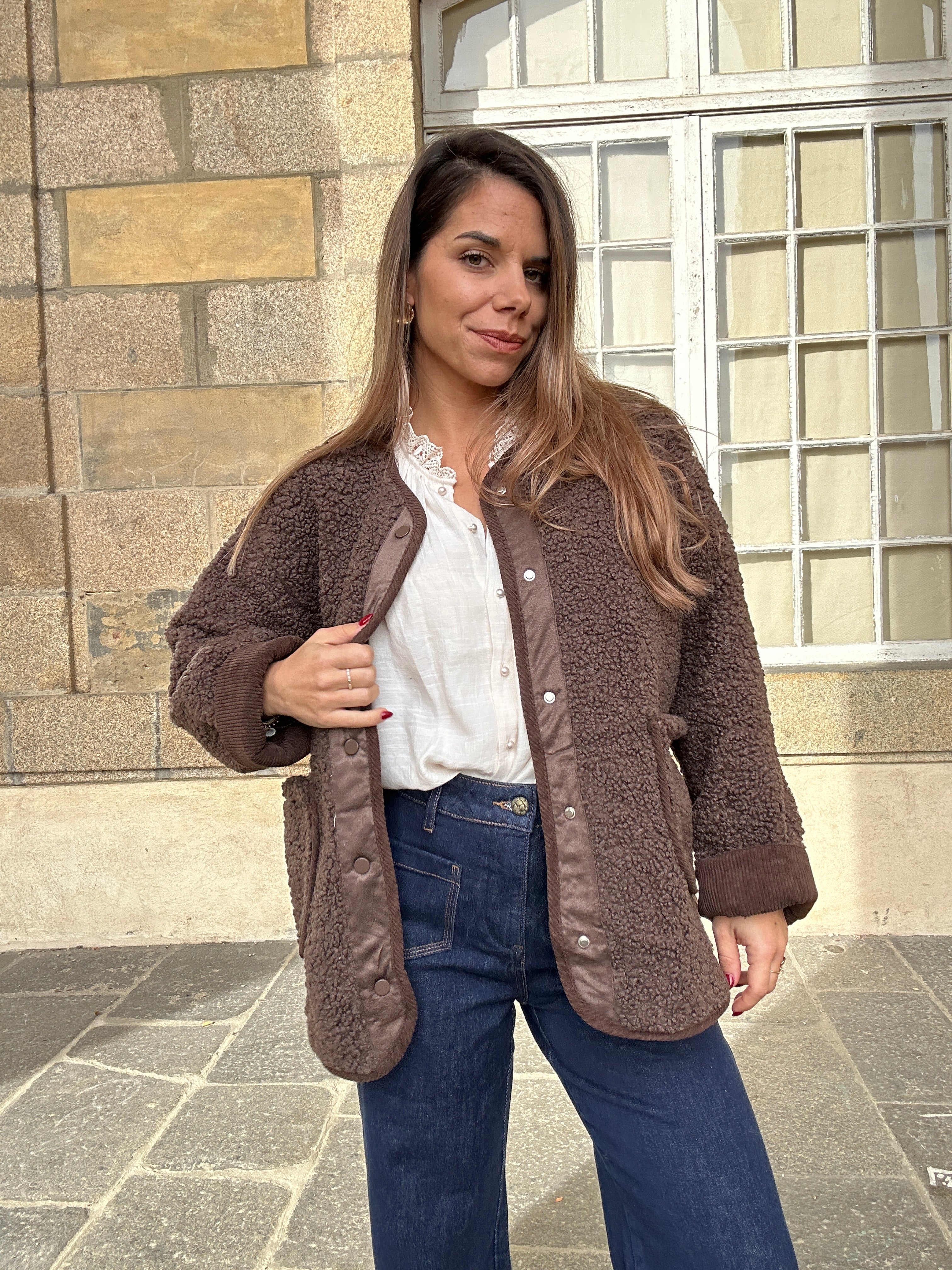 Moumoute Esmée Jacket Brown