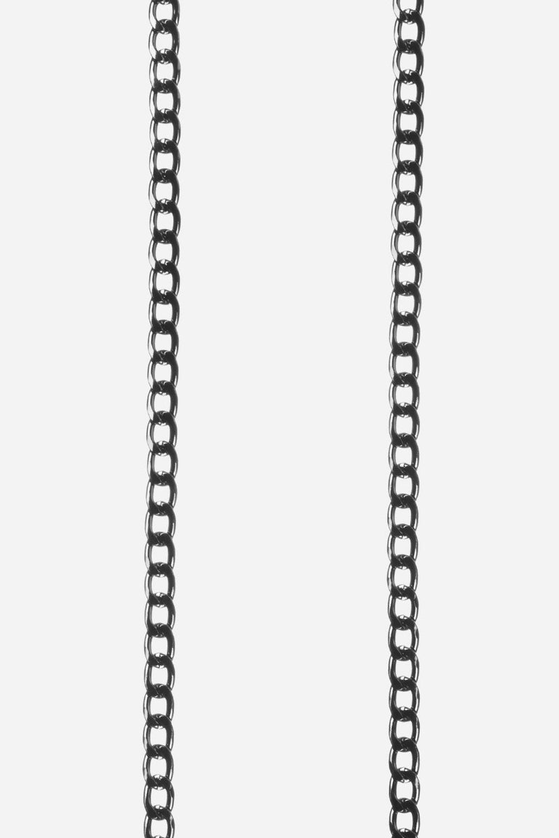 Chaine Longue Sona Noir 120 Cm