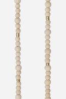 Chaine Longue Hayley Beige 120 Cm