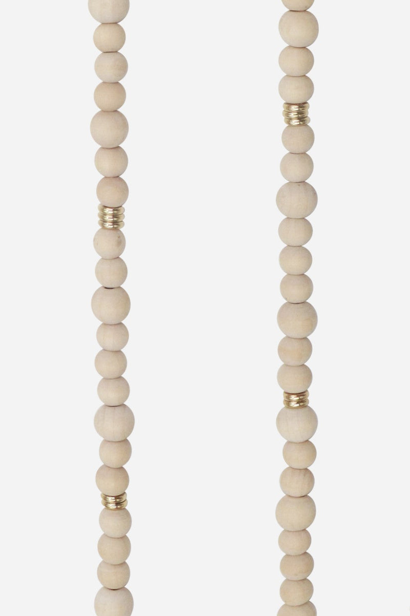 Chaine Longue Hayley Beige 120 Cm