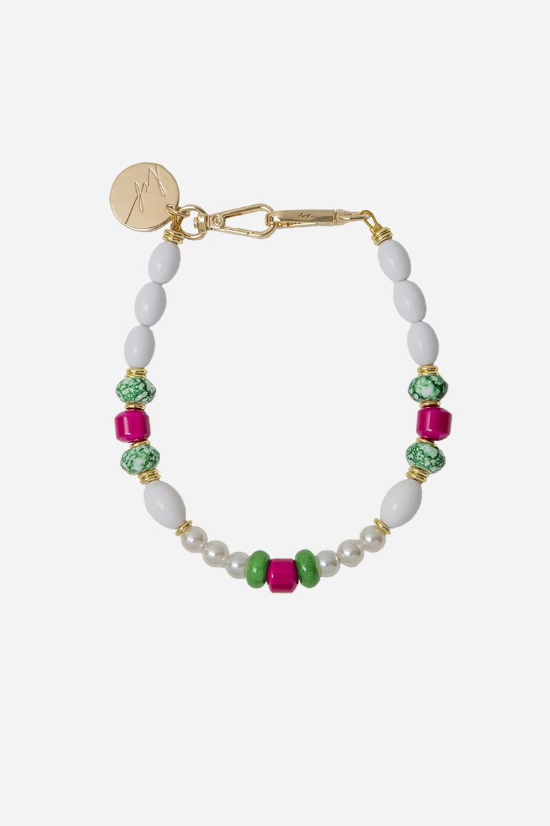 Chaine Courte Joana Blanc 40 Cm