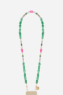 Chaine Longue Divya Vert 120 Cm