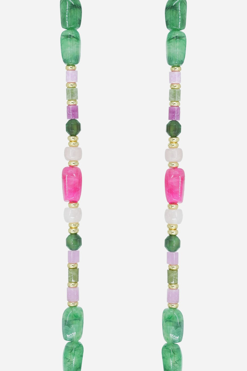 Chaine Longue Divya Vert 120 Cm