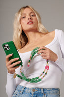 Chaine Longue Divya Vert 120 Cm