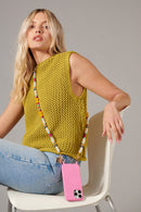 Chaine Longue Jody Multicolore 120 Cm