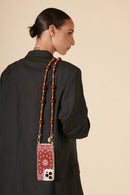 Chaine Longue Kate Marron 120 Cm