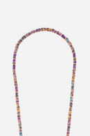 Chaine Longue Cali Violet 120 Cm