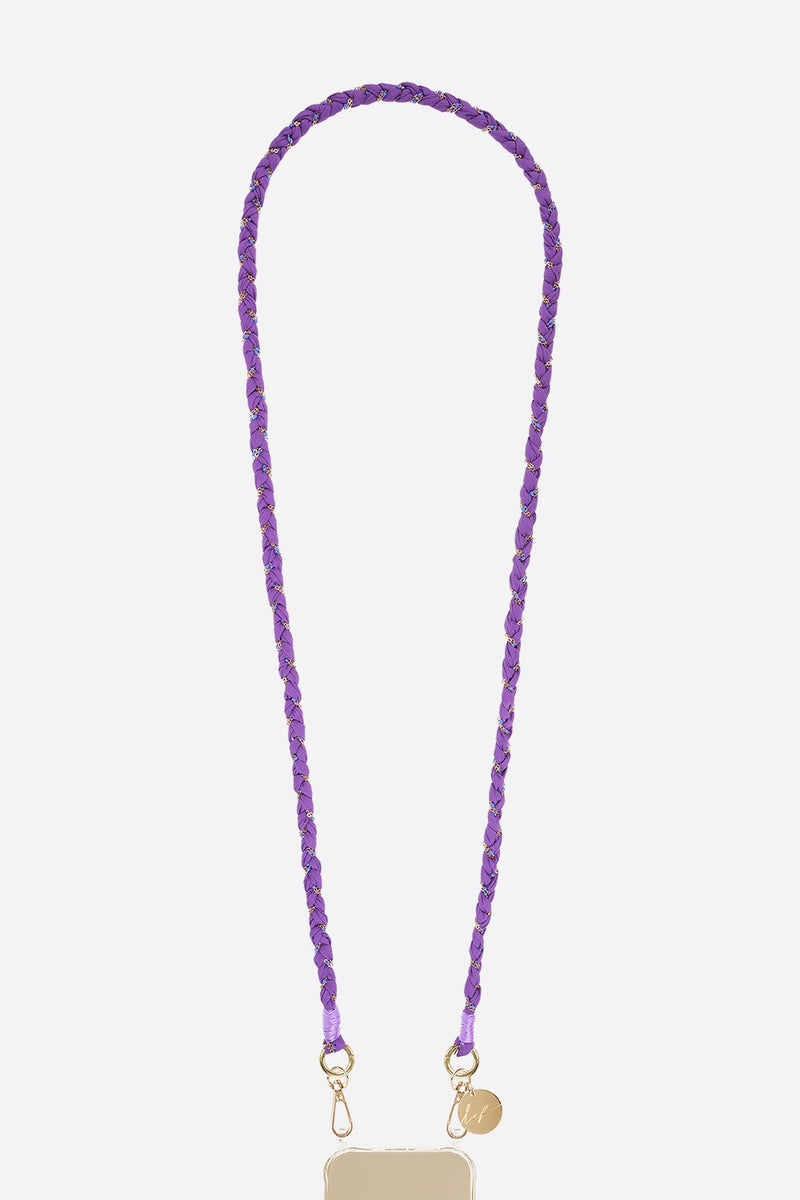 Chaine Longue Doha Violet 120 Cm