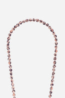 Chaine Longue Dora Marron 120 Cm