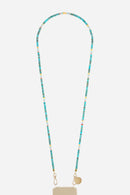 Chaine Longue Enola Bleu 120 Cm