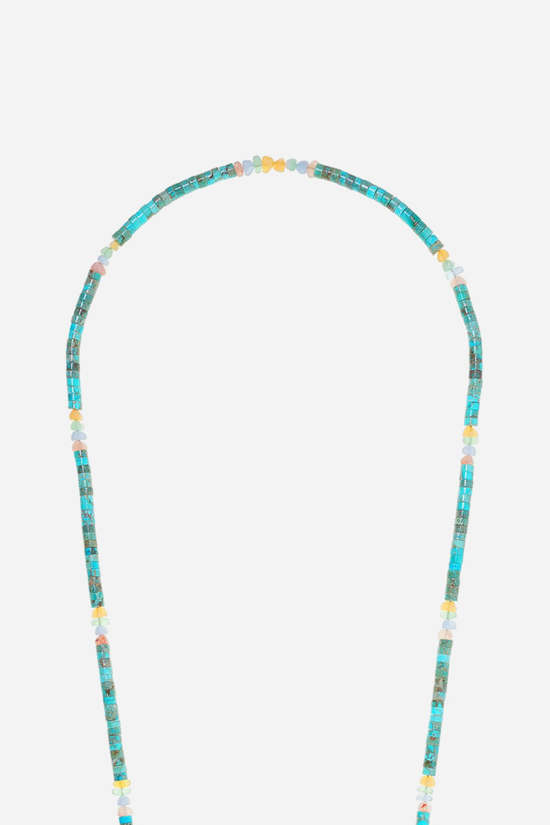 Chaine Longue Enola Bleu 120 Cm