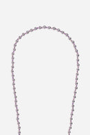 Chaine Longue Leona Argent 120 Cm