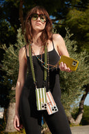 Chaine Longue Mae Kaki 120 Cm