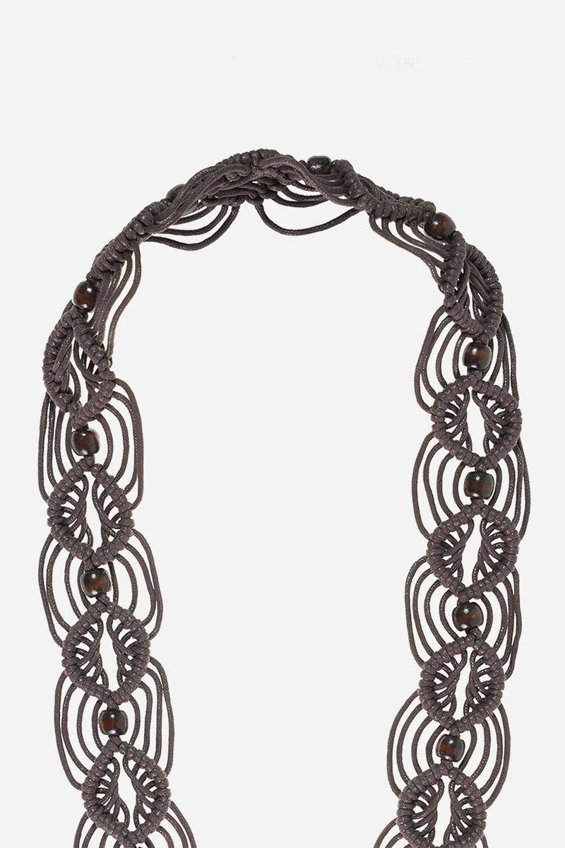 Chaine Longue Eve Marron