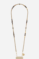 Chaine Longue Clara Beige 120 Cm