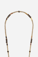 Chaine Longue Clara Beige 120 Cm