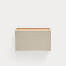 Otto - Table De Chevet Murale - Sable & Chêne