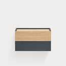 Otto - Table De Chevet Murale - Gris Anthracite