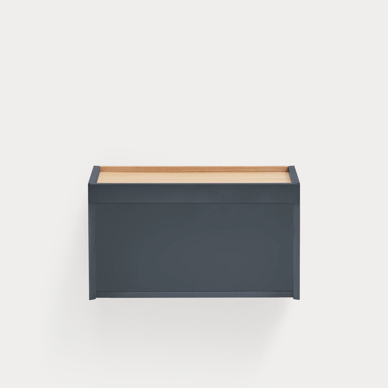 Otto - Table De Chevet Murale - Gris Anthracite