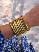 Brazalete budista - oro claro