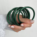 Brazalete budista - verde imperial