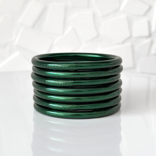 Brazalete budista - verde imperial