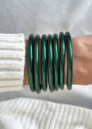 Brazalete budista - verde imperial