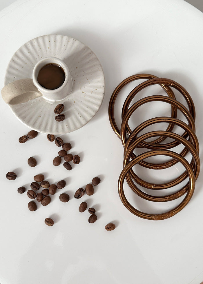 Brazalete budista - café