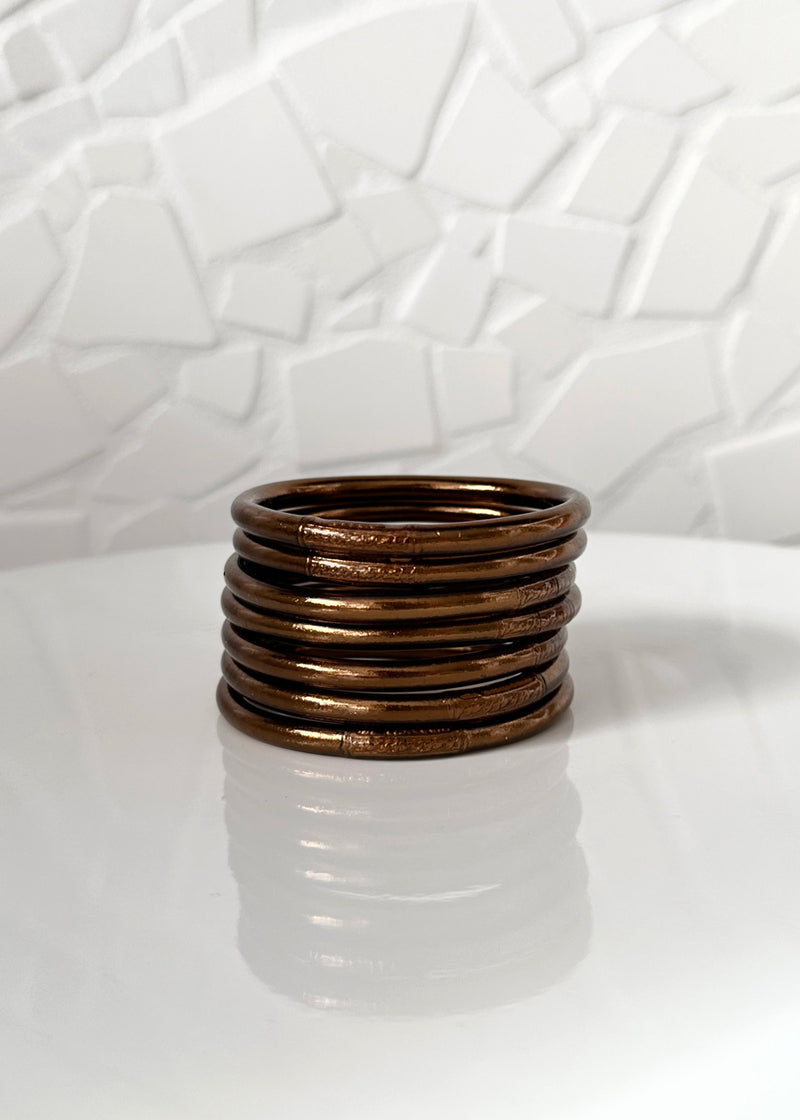 Brazalete budista - café