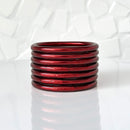 Brazalete budista - rojo cabaret