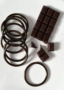 Brazalete budista - chocolate
